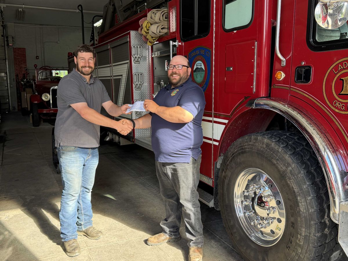 North Canaan receives $2,500 grant for firefighter training equipment