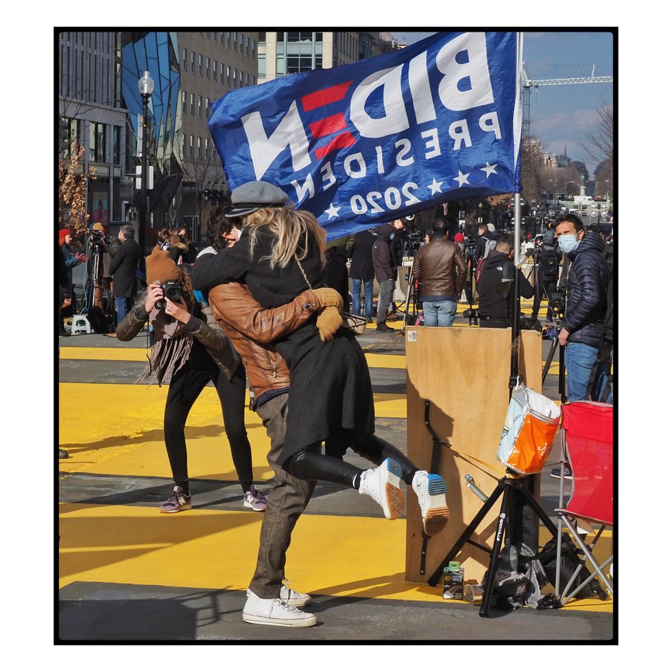 A photojournalist observes ‘the quiet inauguration’ 