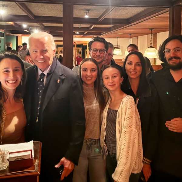 Dining with Biden at The Woodland
