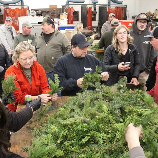 FFA begins wreath-making for annual holiday store
