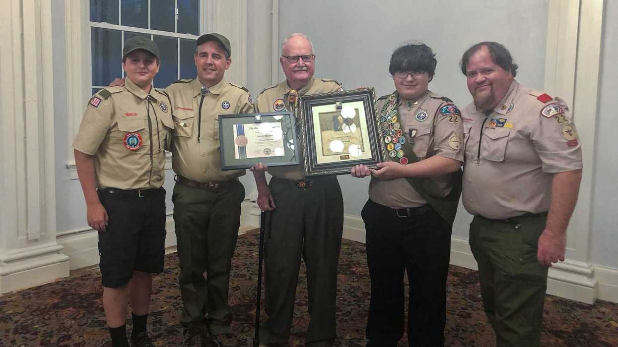 North Canaan Scoutmaster recognized with top award