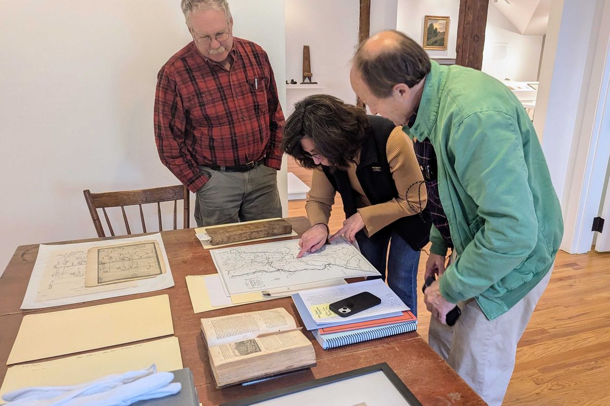 Filmmaker visits Cornwall Historical Society for info on Ethan Allen’s early life