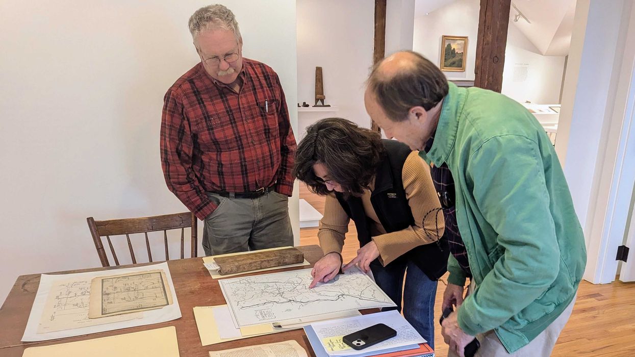 Filmmaker visits Cornwall Historical Society for info on Ethan Allen’s early life