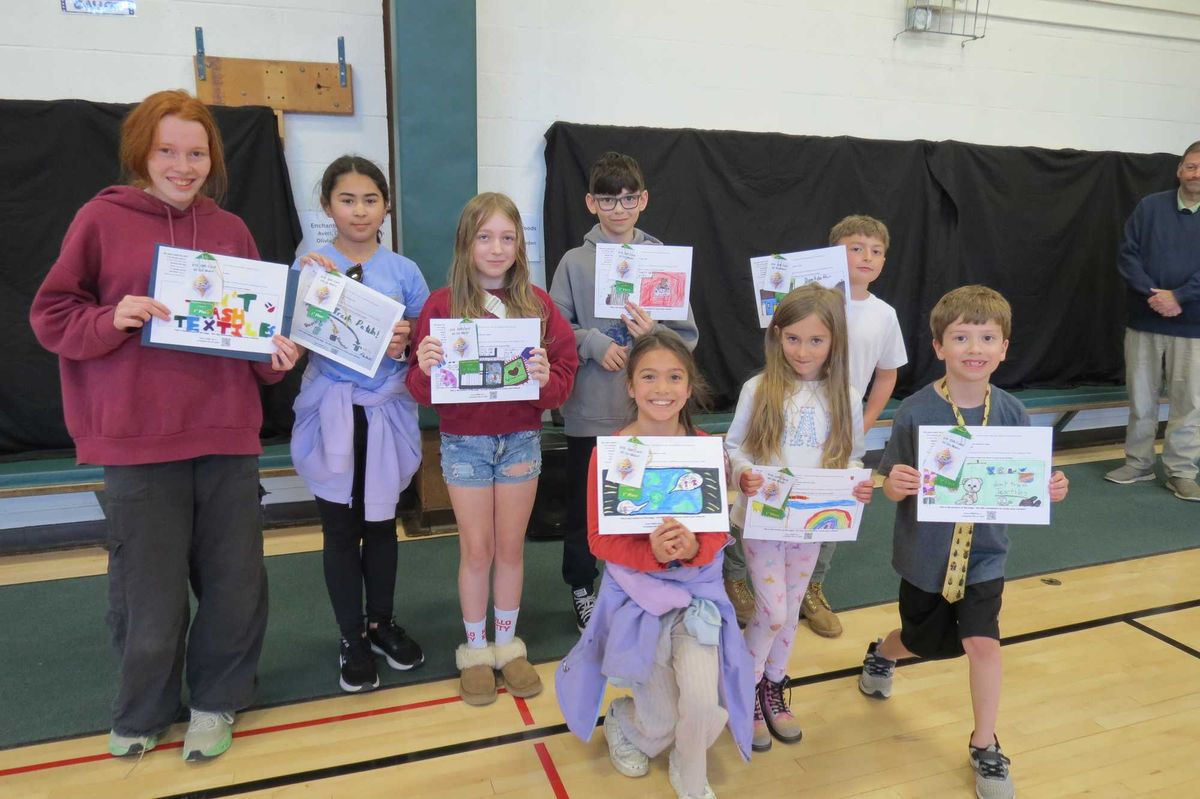 Kent Center School students place in regional billboard design contest