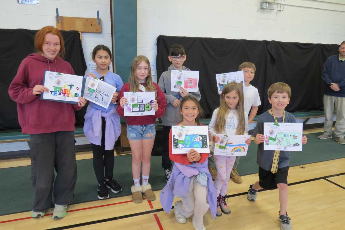 Kent Center School students place in regional billboard design contest