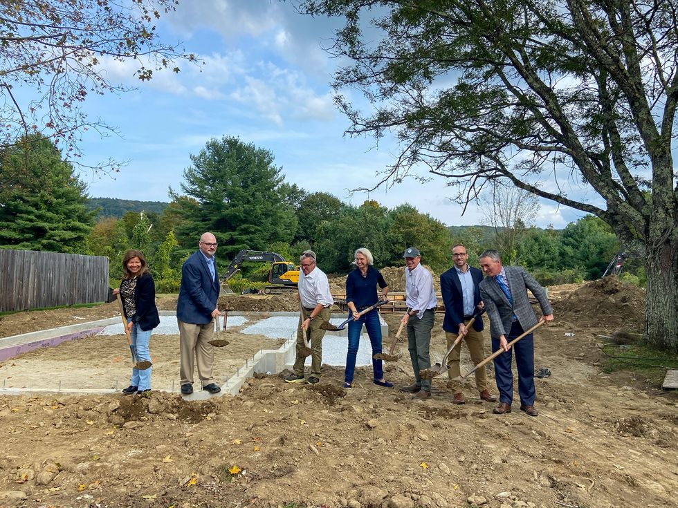 Salisbury breaks ground at Sarum Village housing The Lakeville Journal