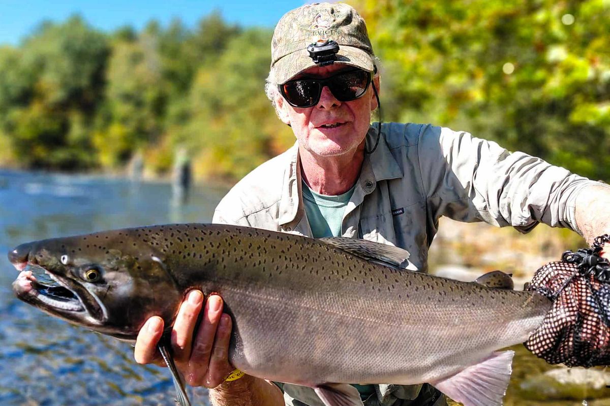 Low water, bad hip, no fish