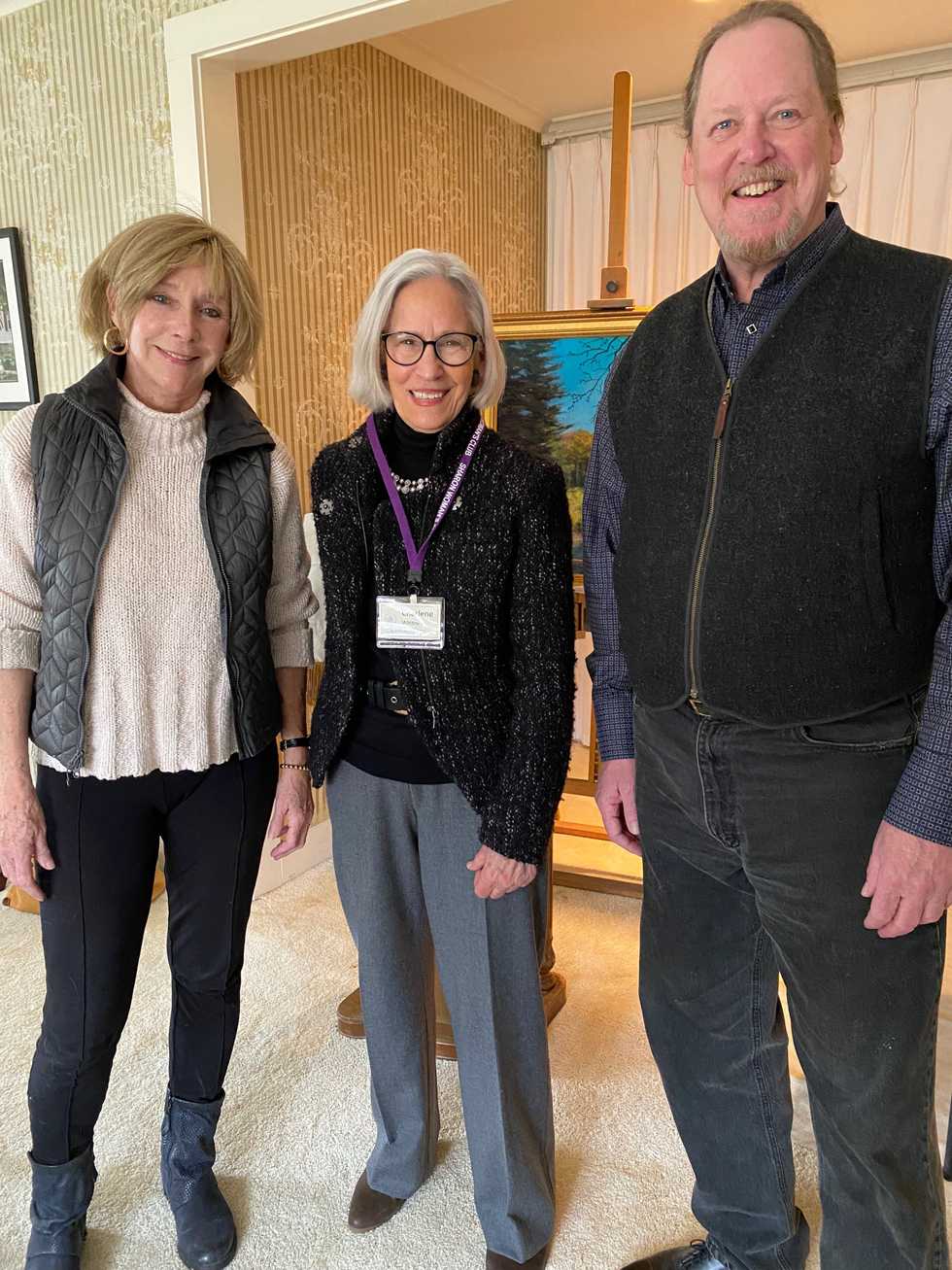 Sharon Woman’s Club welcomes local artist