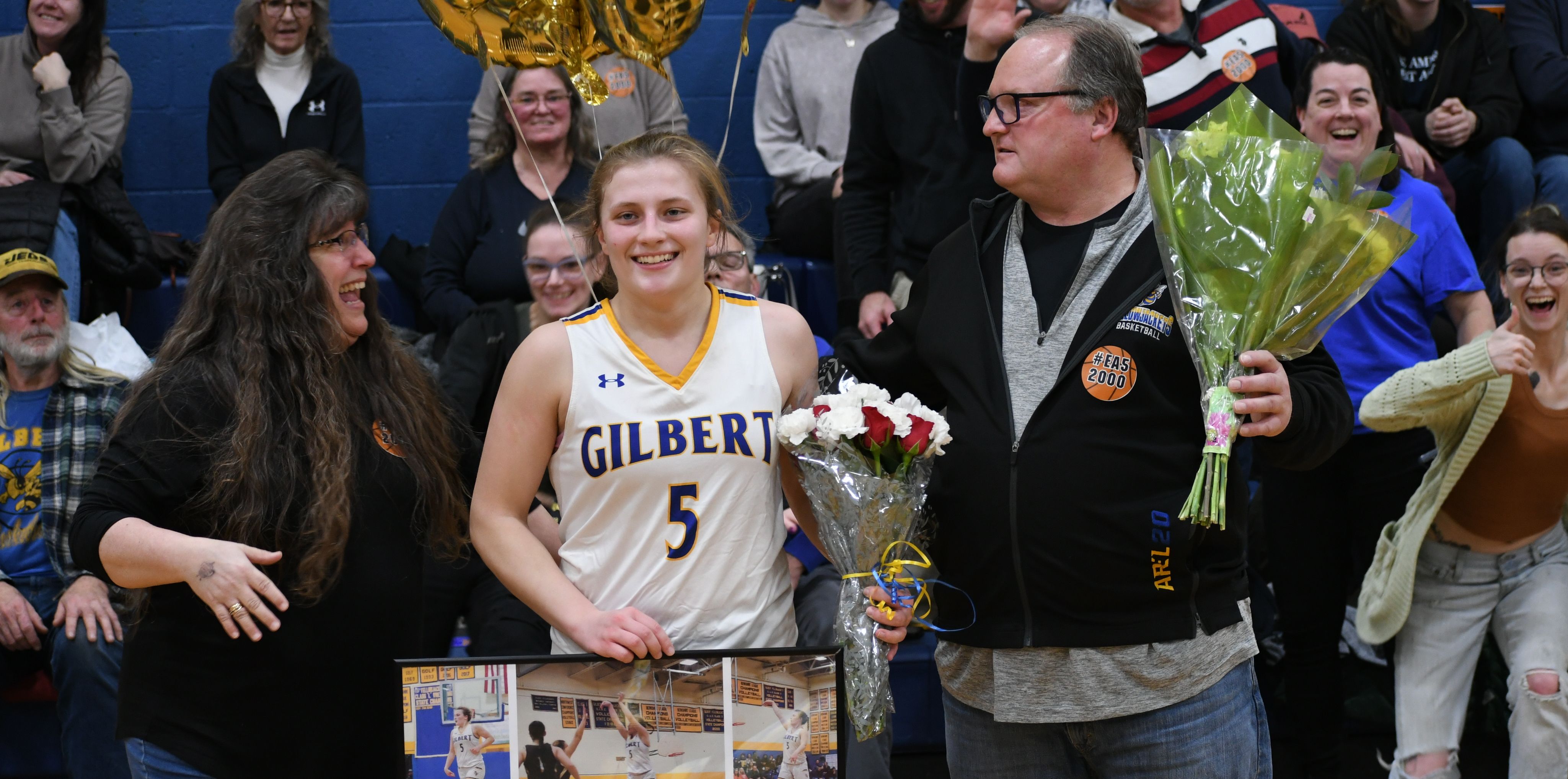 Emily Arel surpasses 2,000 varsity points