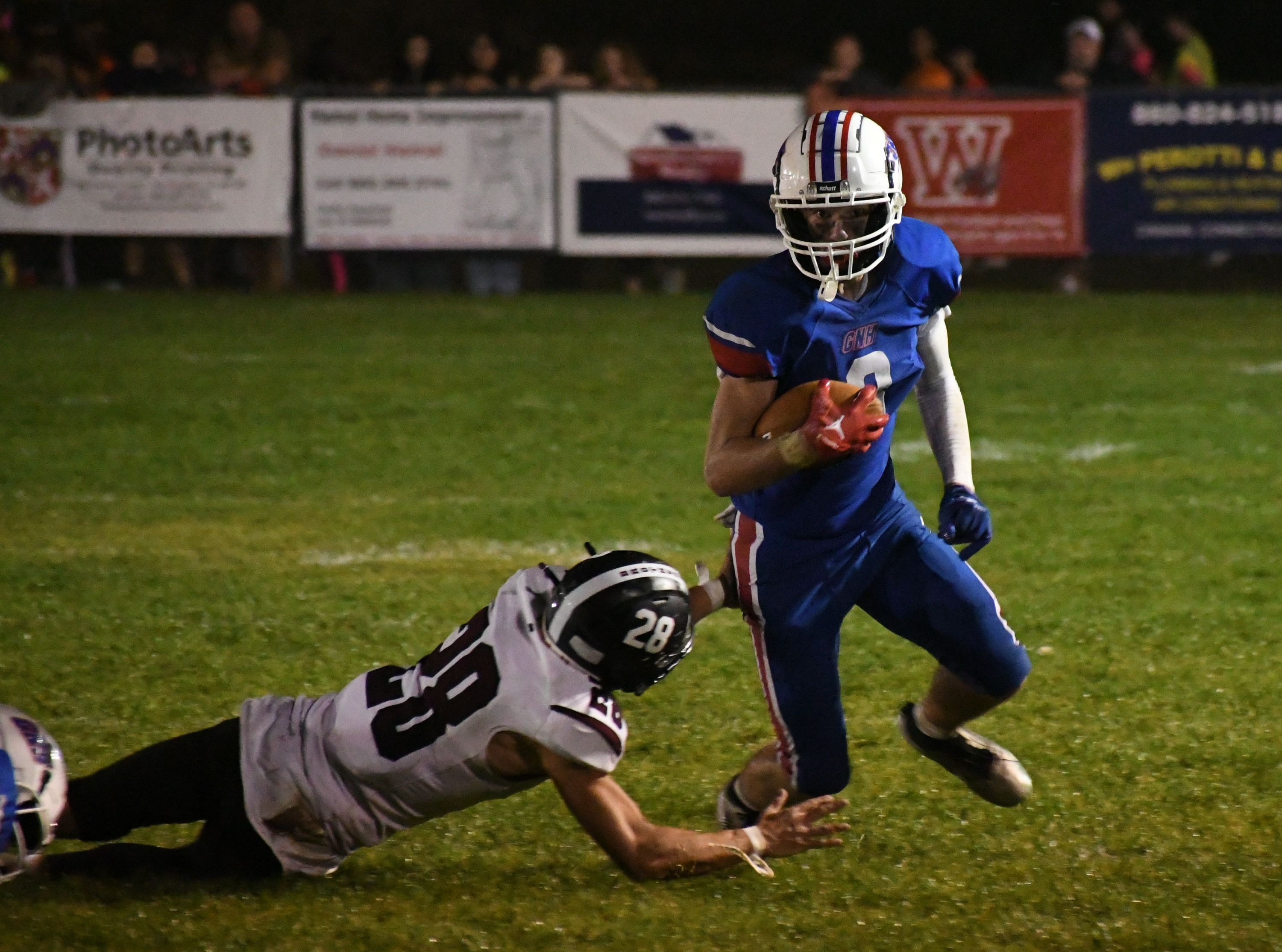 Torrington defeats GNH under the lights
