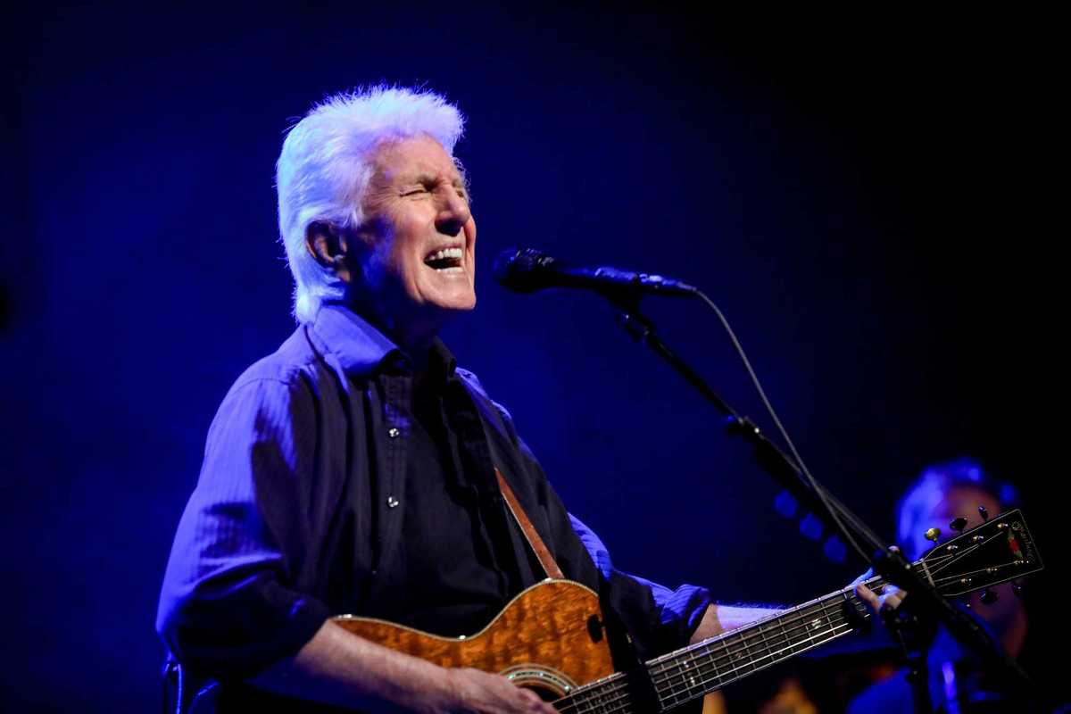 From Woodstock to the Warner, Graham Nash is still singing for peace