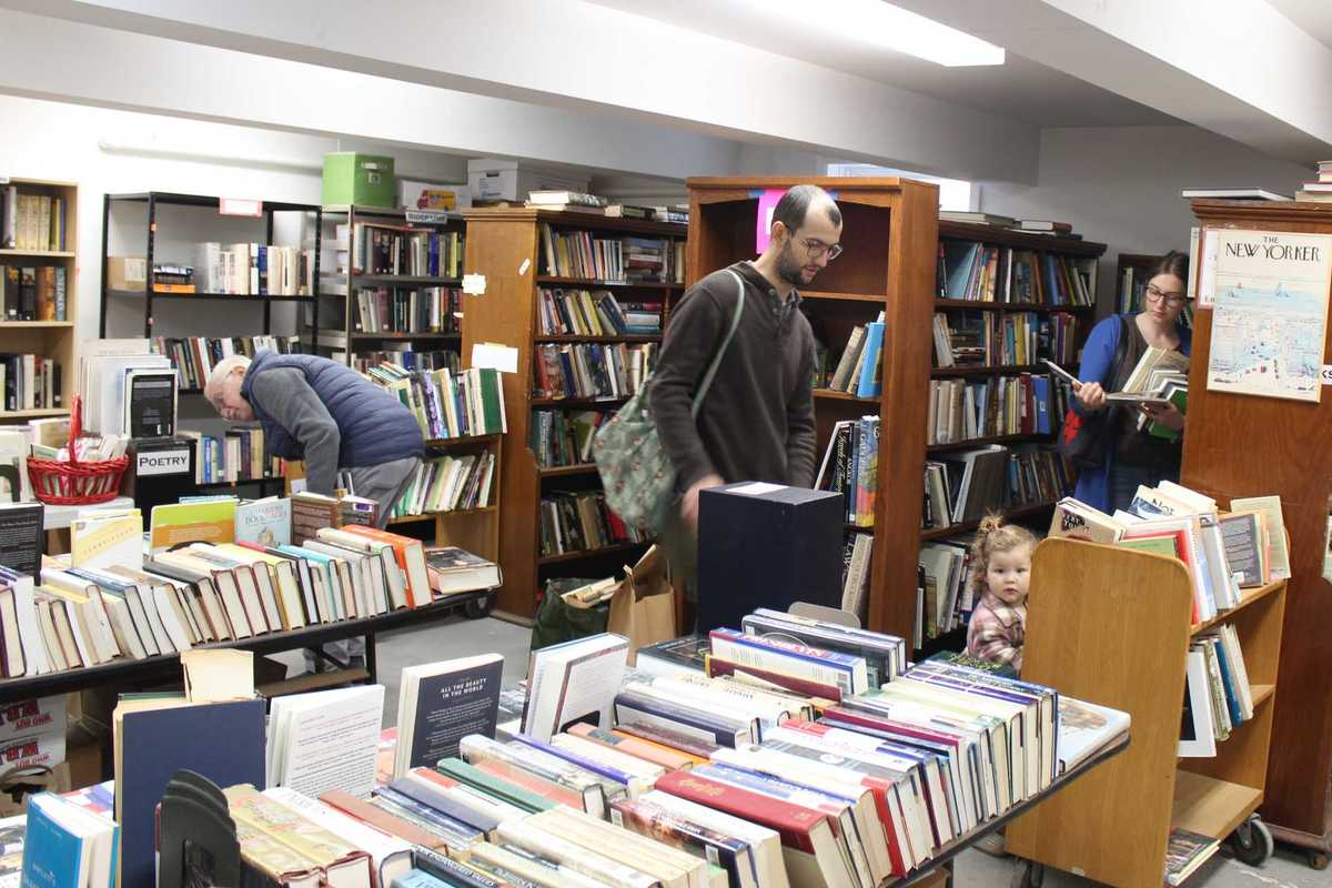 Books, baked goods and bargains in Falls Village
