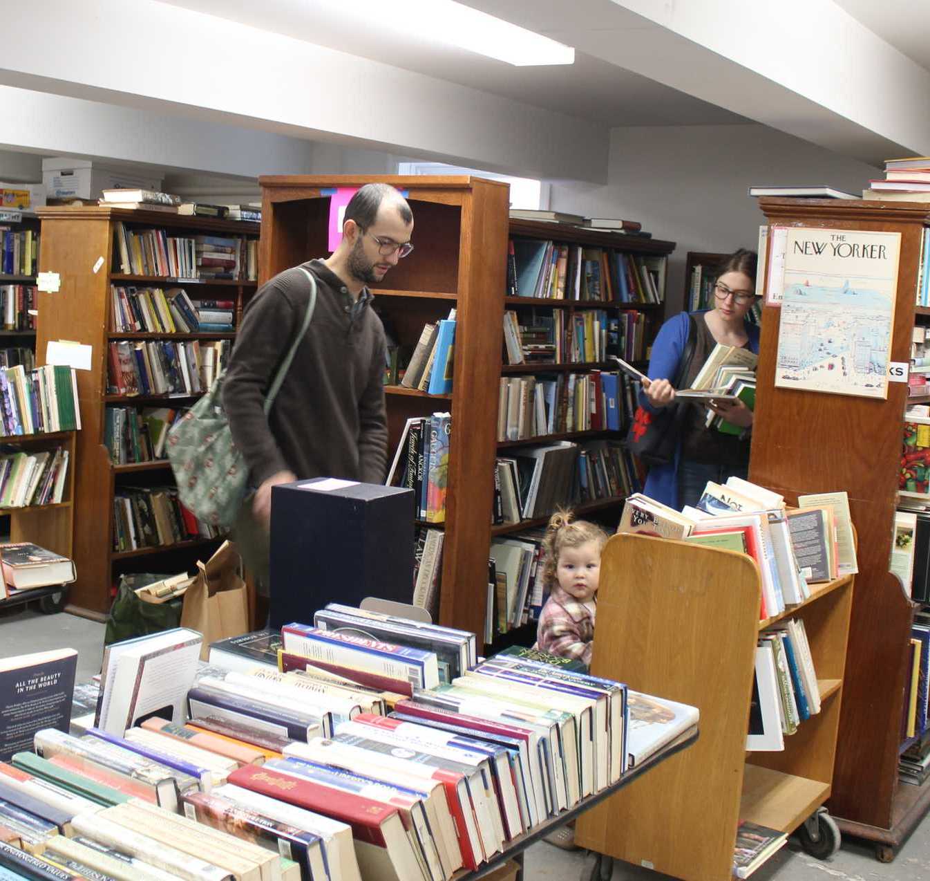 Books, baked goods and bargains in Falls Village