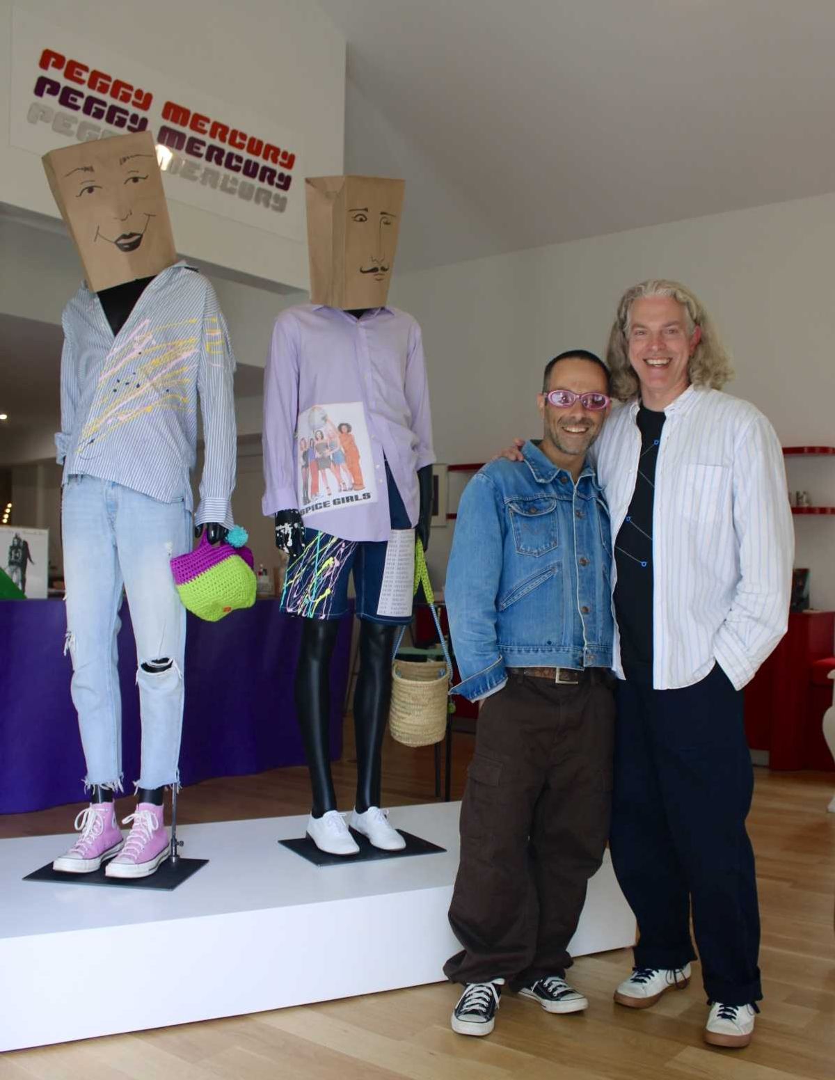 At Peggy Mercury, prep meets punk in ‘Imaginary Concerts’