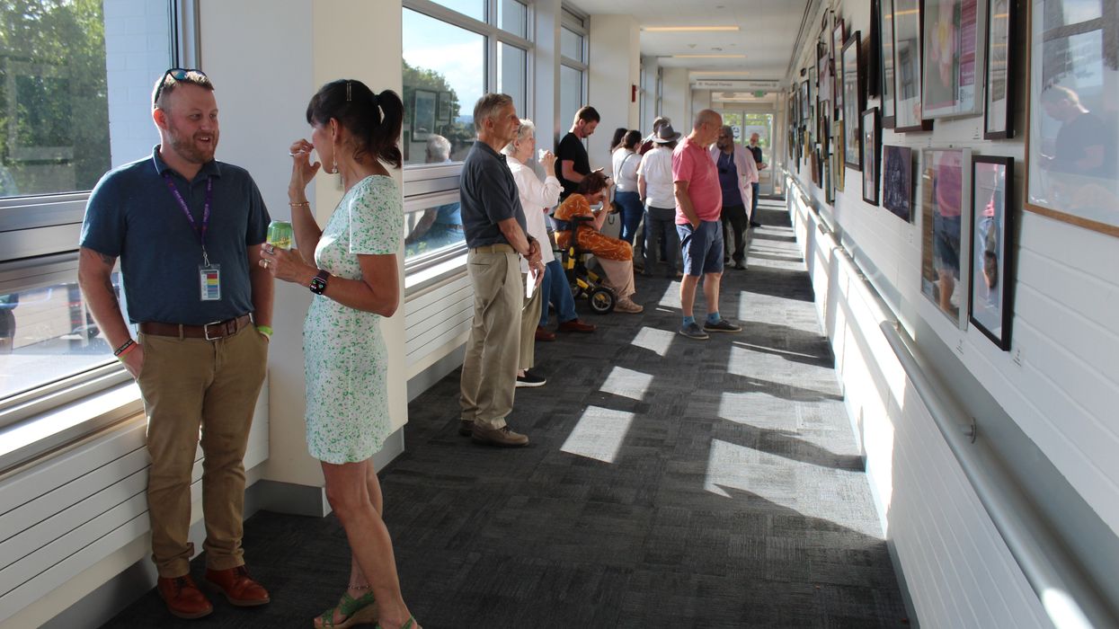 Hospital unveils photo exhibit