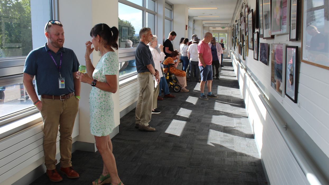 Hospital unveils photo exhibit