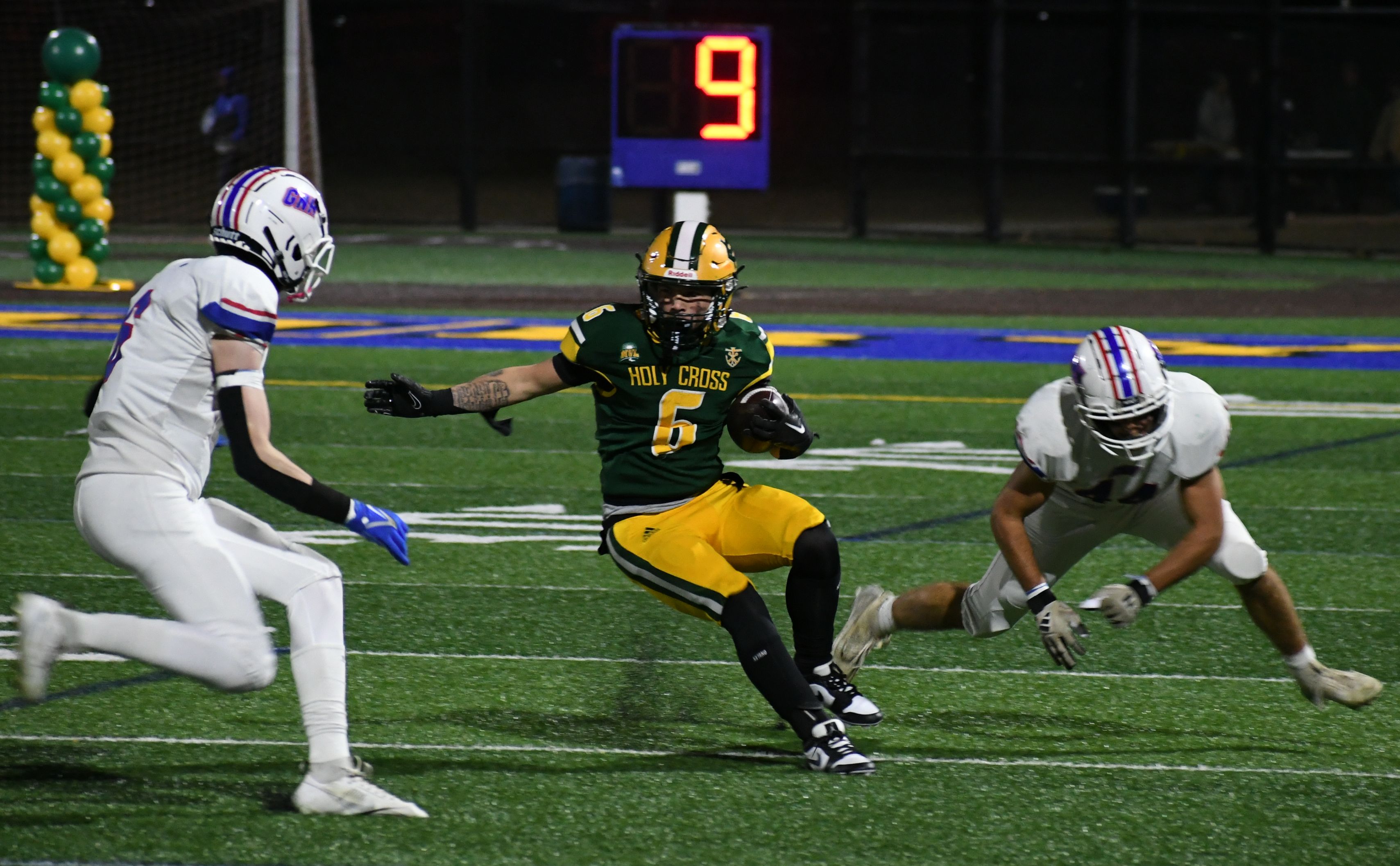 Holy Cross takes down GNH