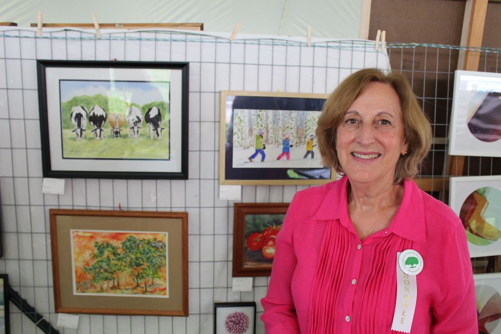 Art sale as a thank you from Salisbury Family Services