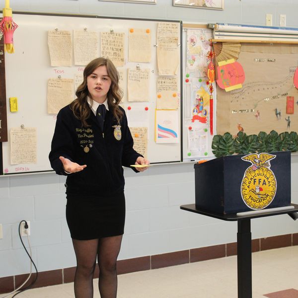 Housatonic Valley FFA student speakers contend at district-wide competition