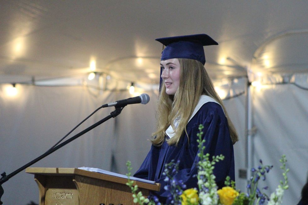 Graduates hear diverse messages