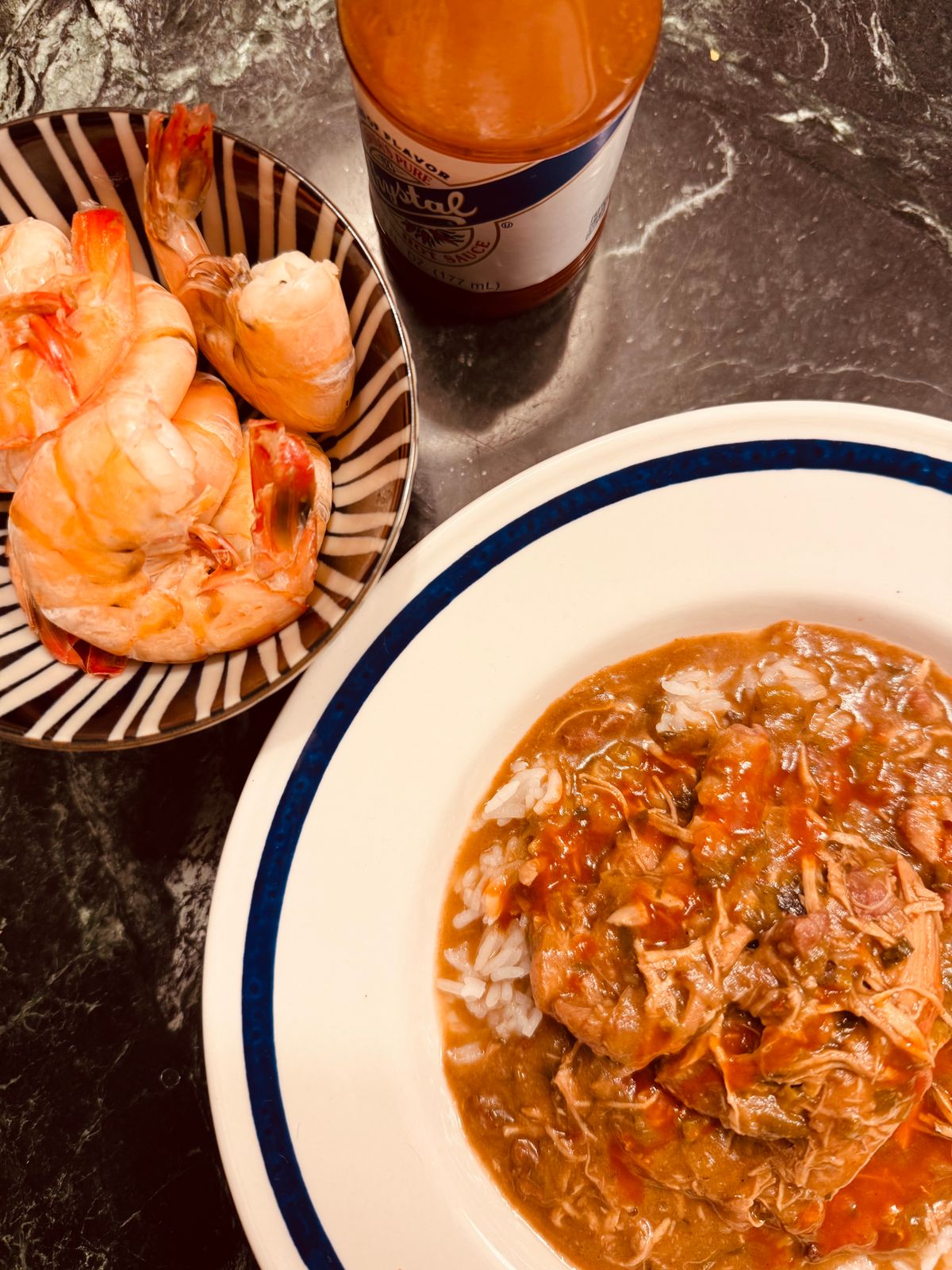 Chicken and sausage gumbo
