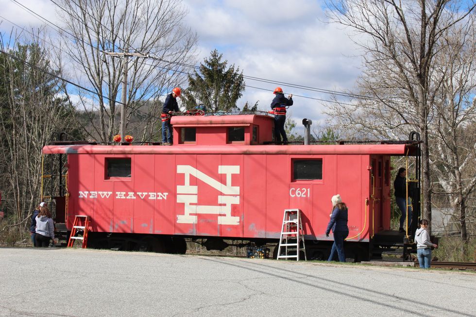 On track: New look coming for caboose