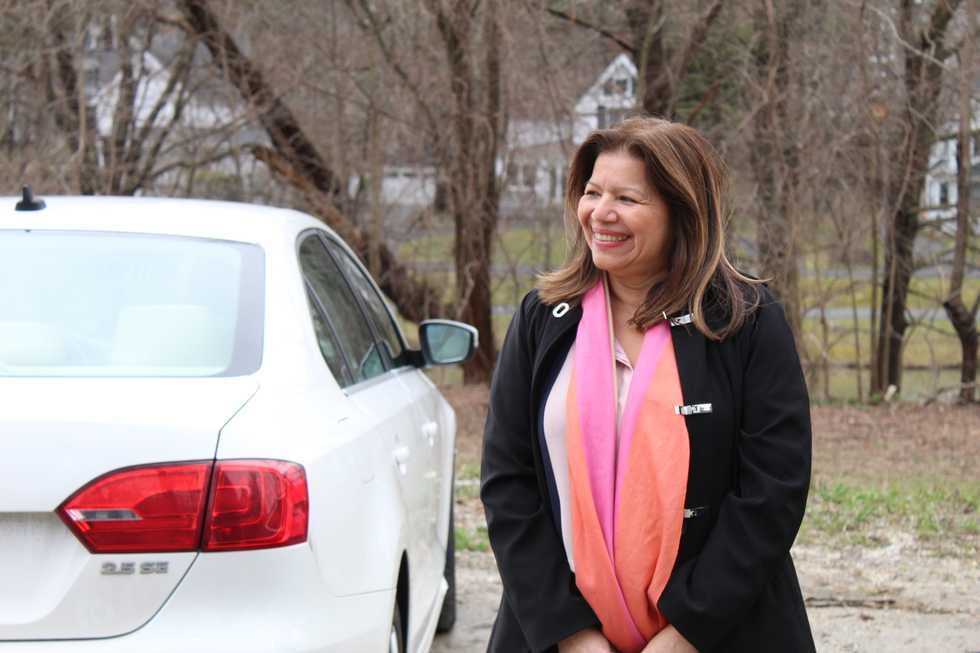 Housing commissioner visits
