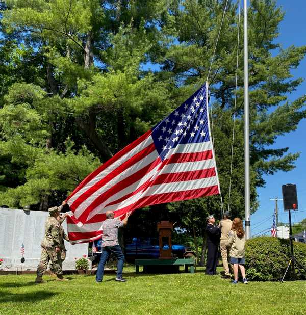 A traditional observance honors sacrifices of fallen