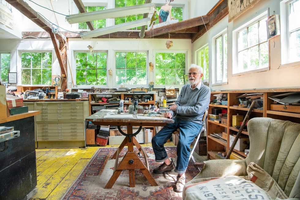 Planes, Ships, Music, Images that Transport Him Around the World