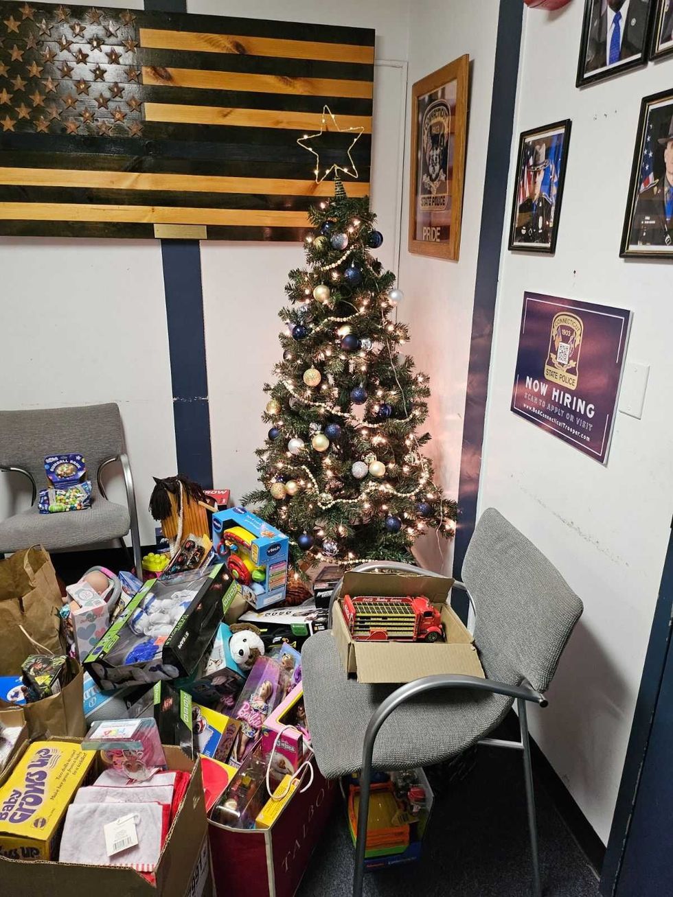 Troop B toy drive