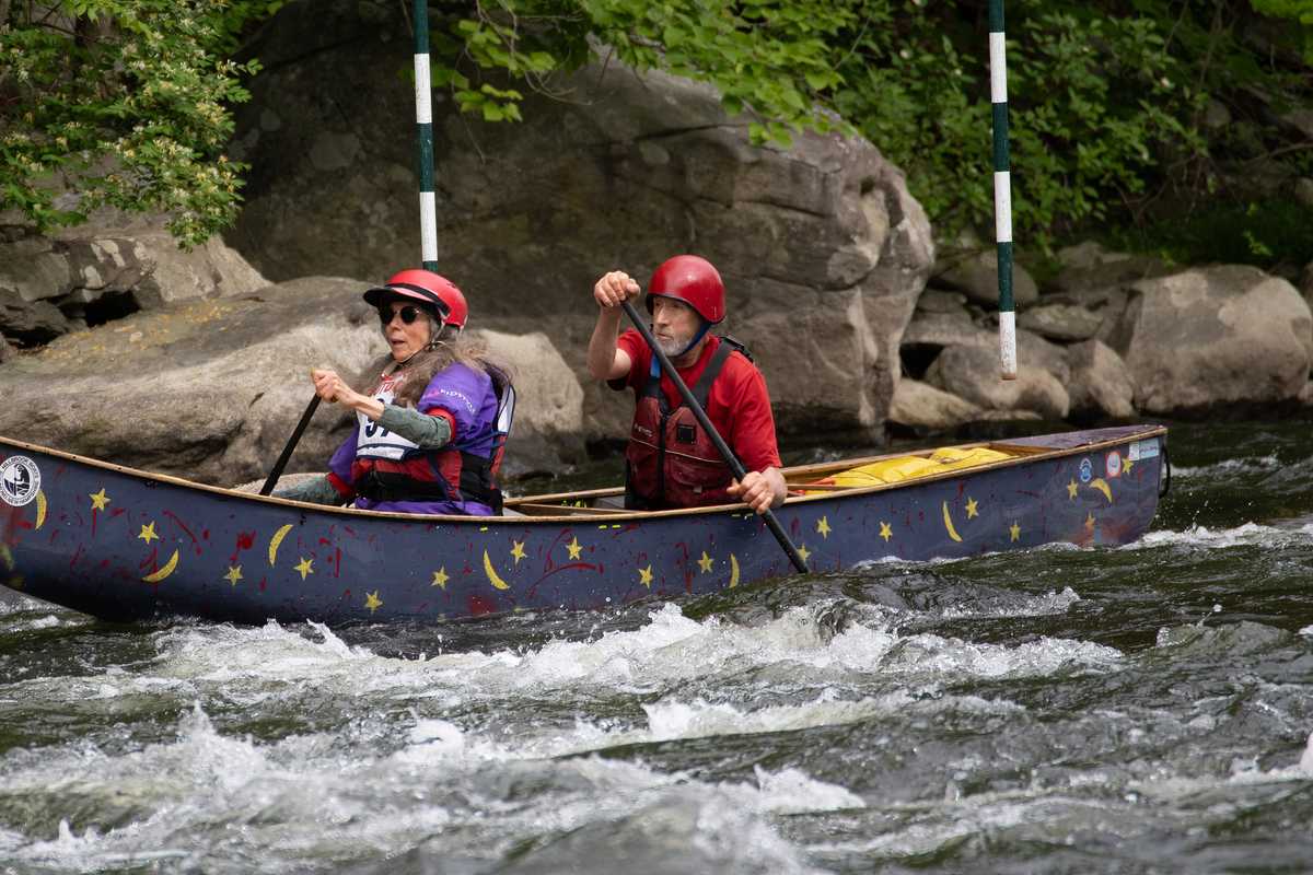 Whitewater racing