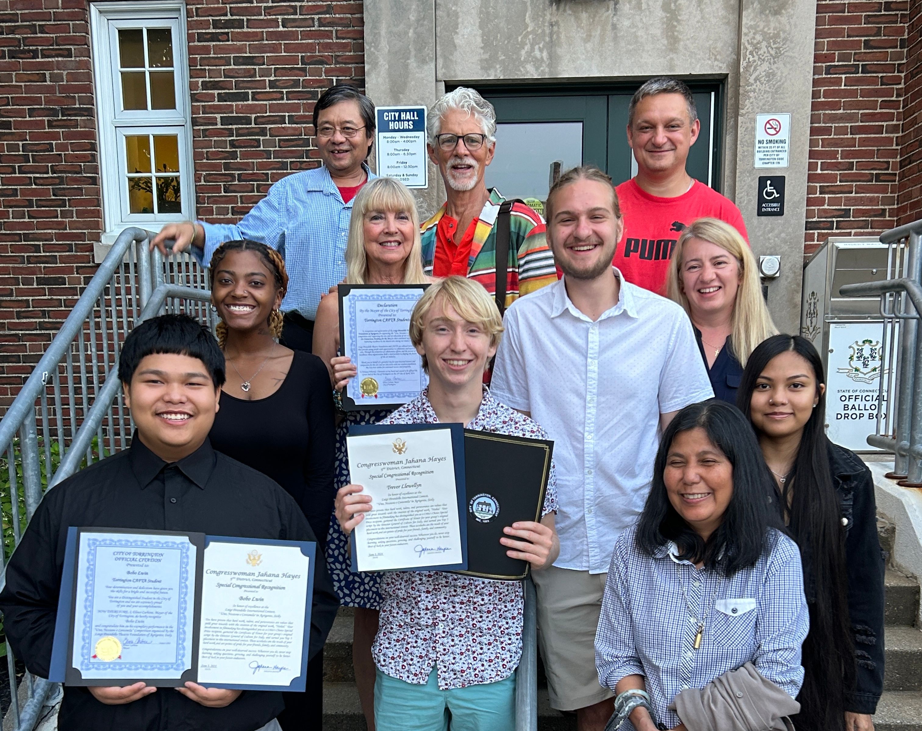 Torrington High graduates win critics' choice award at Agrigento film festival in Italy