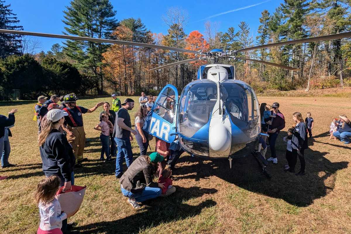 Touching down at CVFD’s open house