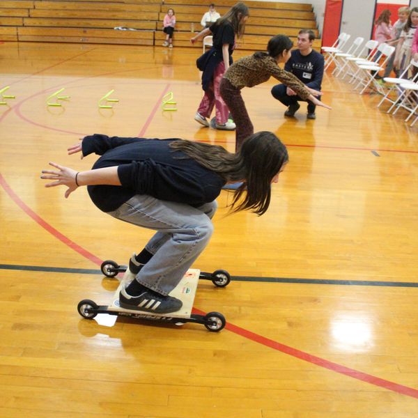 Salisbury students learn ski jumping tips
