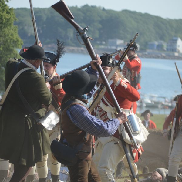 Revolution reenactment