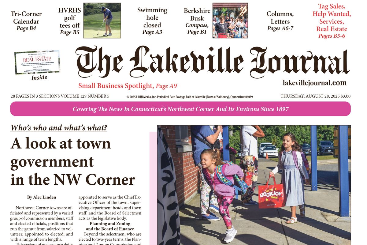 The Lakeville Journal - August 28, 2025