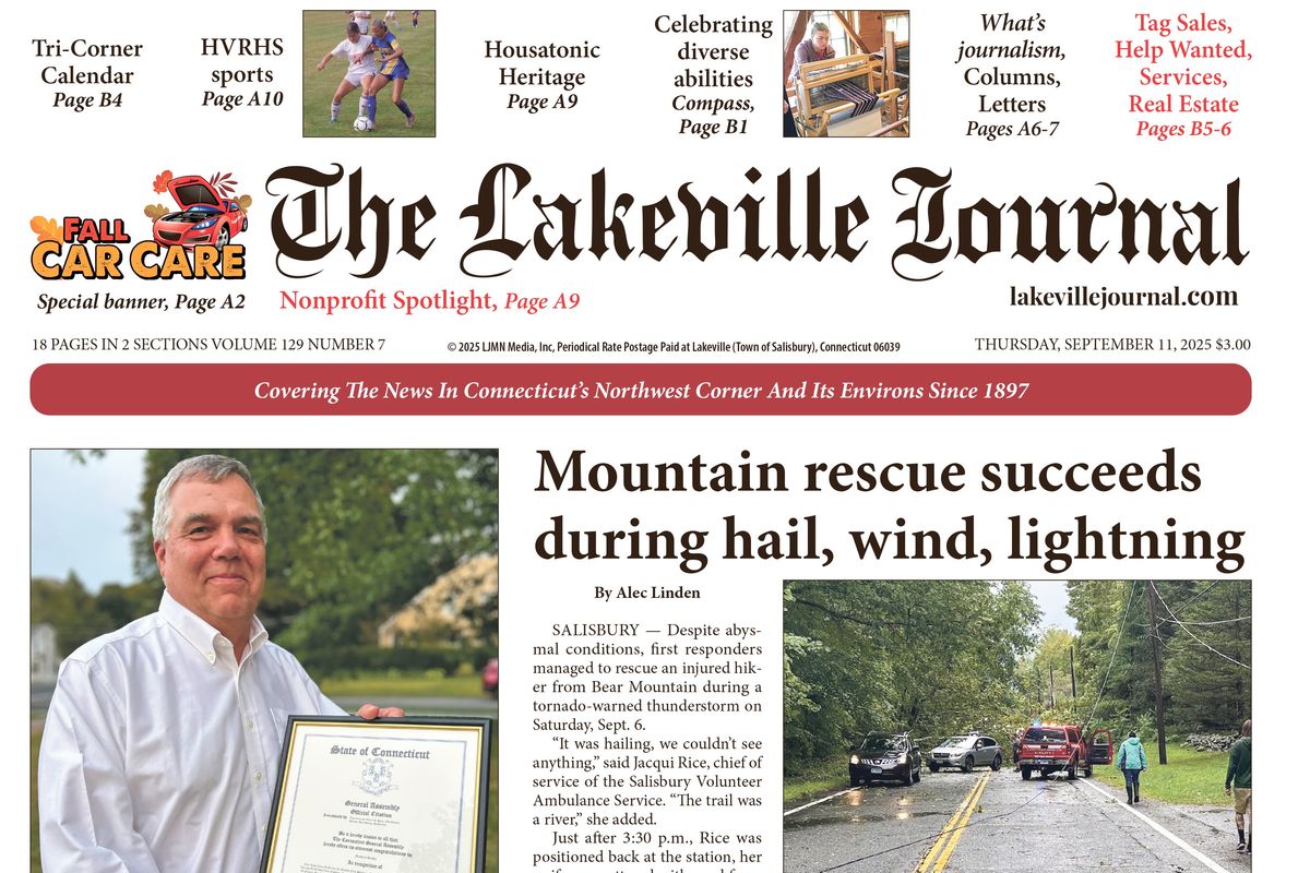 The Lakeville Journal - September 11, 2025