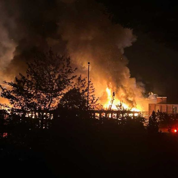 Fire claims old factory in Torrington