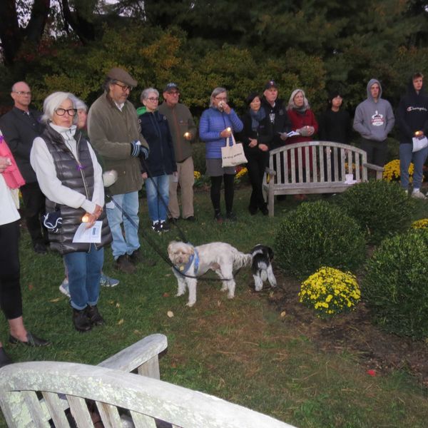 Domestic violence vigil brings community together