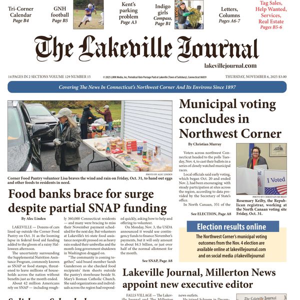 The Lakeville Journal - November 6, 2025