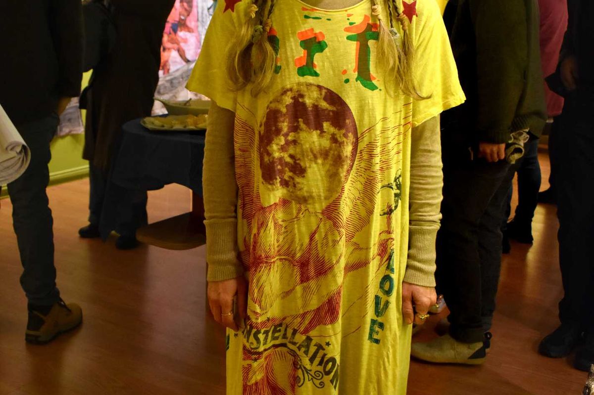 Art lovers turn out for colorful new group exhibit