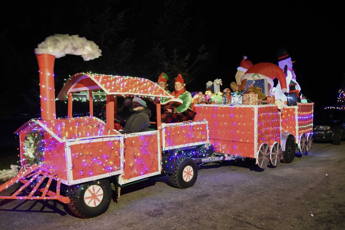 Parade lights up Kent