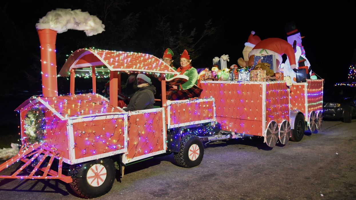 Parade lights up Kent