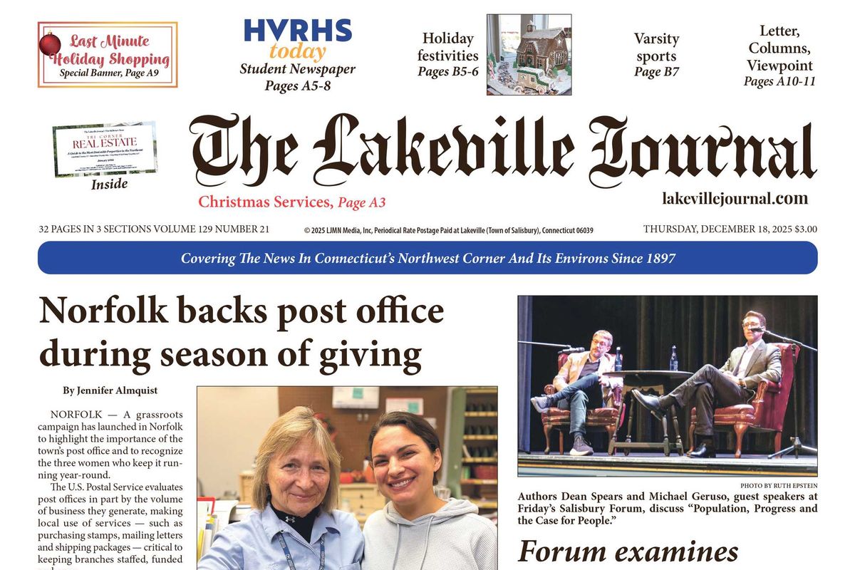 The Lakeville Journal - December 18, 2025