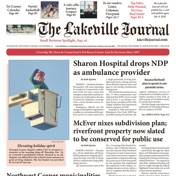 The Lakeville Journal - December 25, 2025 & January 1, 2026