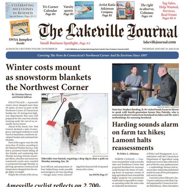 The Lakeville Journal - January 29, 2026