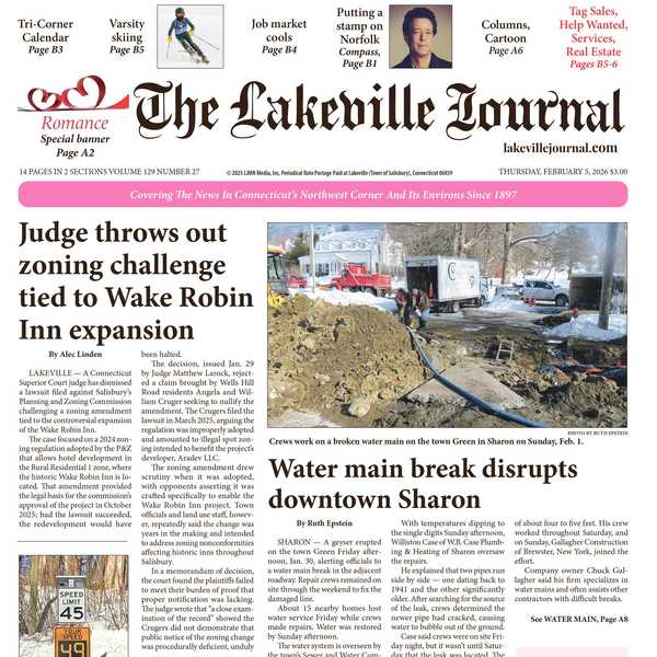 The Lakeville Journal - February 5, 2026