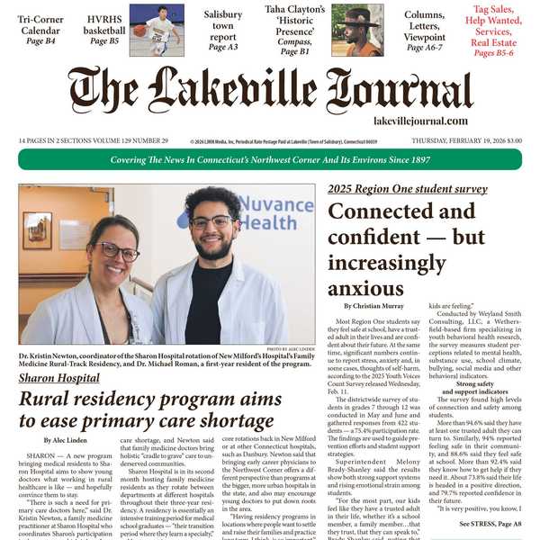 The Lakeville Journal - February 19, 2026