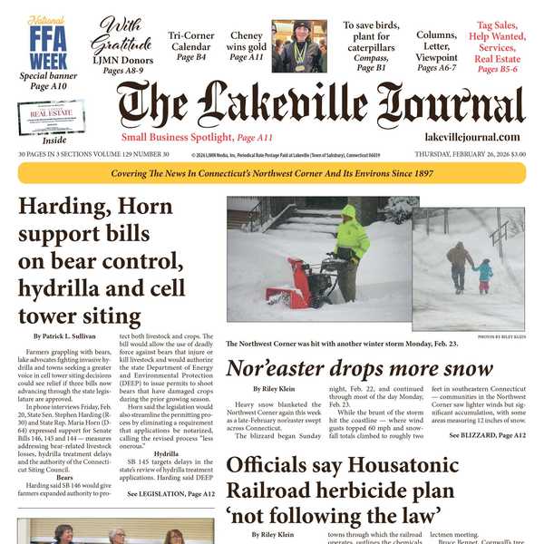 The Lakeville Journal - February 26, 2026