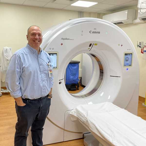 Sharon Hospital installs new CT scanner